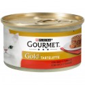 Purina Gourmet Gold Tartelette Carne de Vaca e Tomate lata 85gr