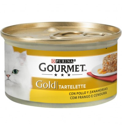 Purina Gourmet Gold Tartelette Frango e Cenouras 85gr