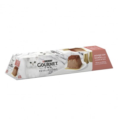 GOURMET Revelations Mousse com Salmão e uma cascata de molho 4x57gr